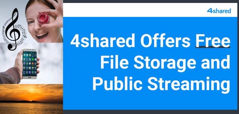 4shared Offers Free File Storage And Public Streaming