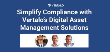 Vertalo Digital Asset Management Solutions