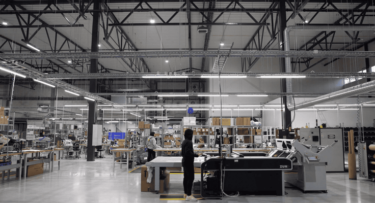 A Printful fulfillment center A Printful fulfillment center
