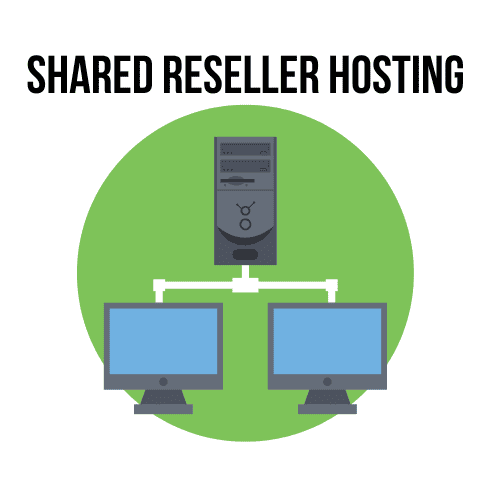 Shared hosting icon