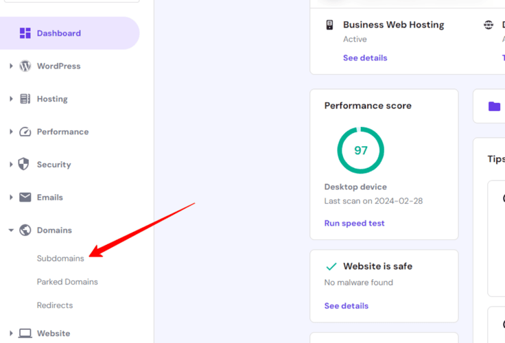hostinger dashboard hostinger dashboard