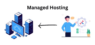 managed hosting illustration