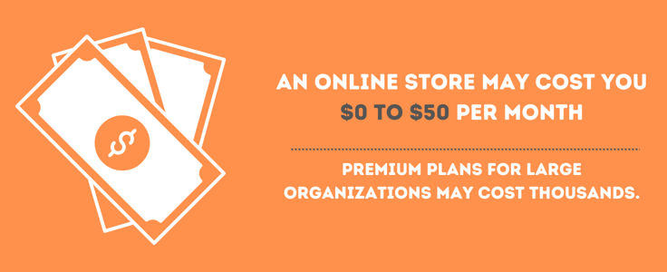 Online store cost