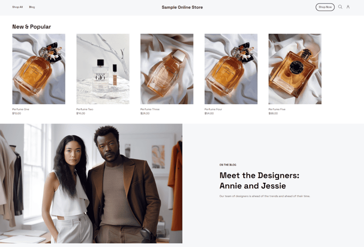 finished online store sample finished online store sample