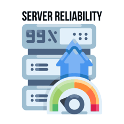 Server reliability illustration Server reliability illustration