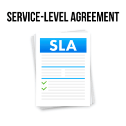 Service level agreement illustration