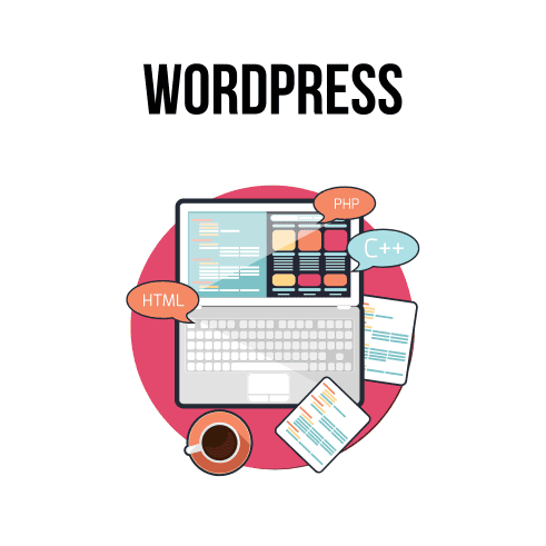 WordPress illustration WordPress illustration