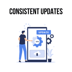 Software updates illustration
