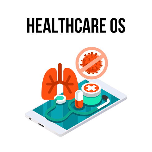 Healthcare technology illustration