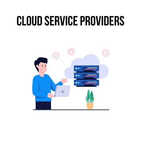 cloud providers illustration cloud providers illustration