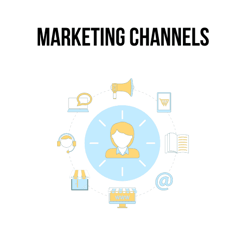 marketing channels illustration marketing channels illustration