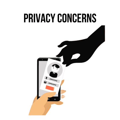 privacy concerns illustration