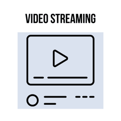 Video streaming illustration