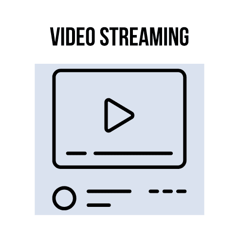 Video streaming illustration