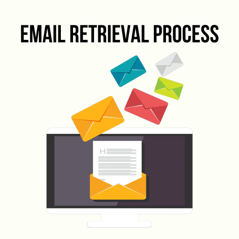 Email retrieval illustration Email retrieval illustration