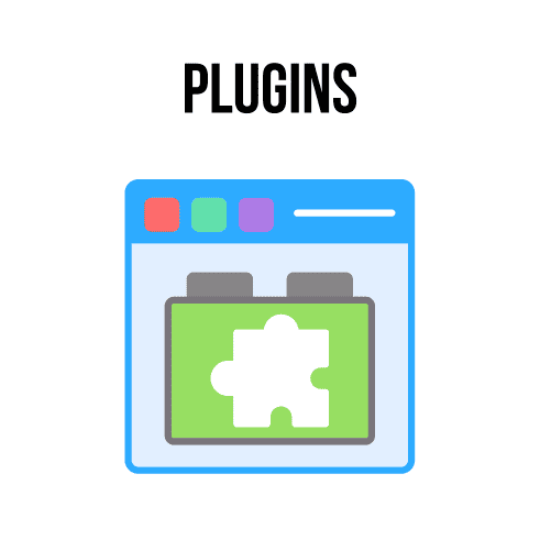 Plugins illustration Plugins illustration