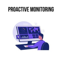 proactive monitoring illustration proactive monitoring illustration