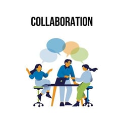 collaboration illustration collaboration illustration