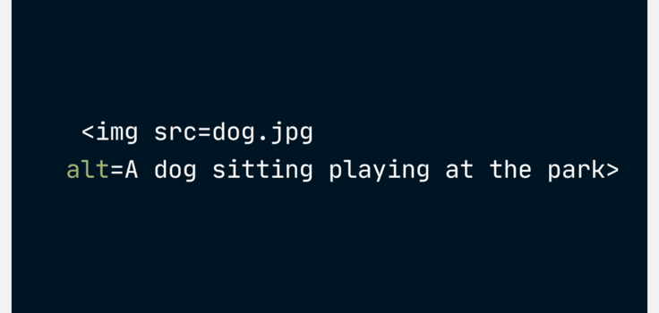HTML image tag example