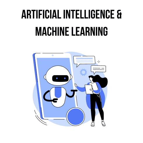 AI and ML graphic