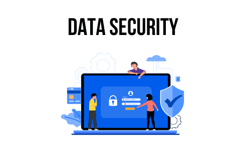 Data security illustration Data security illustration