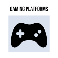 Gaming platforms illustration
