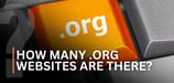 How Many .Org Websites Are There? (2025 Stats)