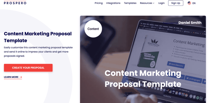 Prospero proposal template webpage Prospero proposal template webpage
