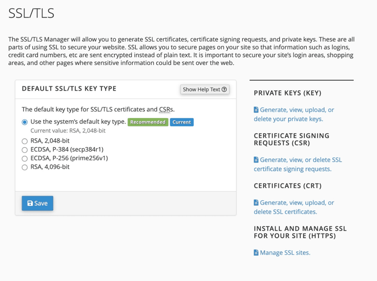 ssl tls page ssl tls page