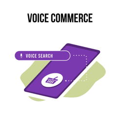 Voice Commerce graphic