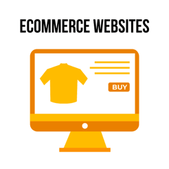 eCommerc websites illustration eCommerc websites illustration