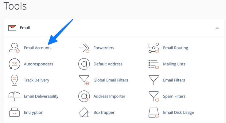 email accounts