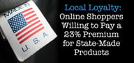 Local Loyalty: Online Shoppers Willing to Pay a 23% Premium for State-Made Products
