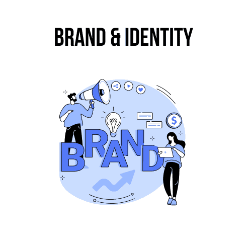 Brand and identity illustration Brand and identity illustration