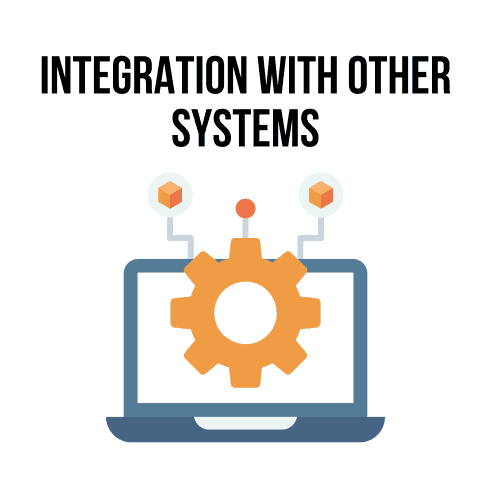 Integration with other systems illustration Integration with other systems illustration