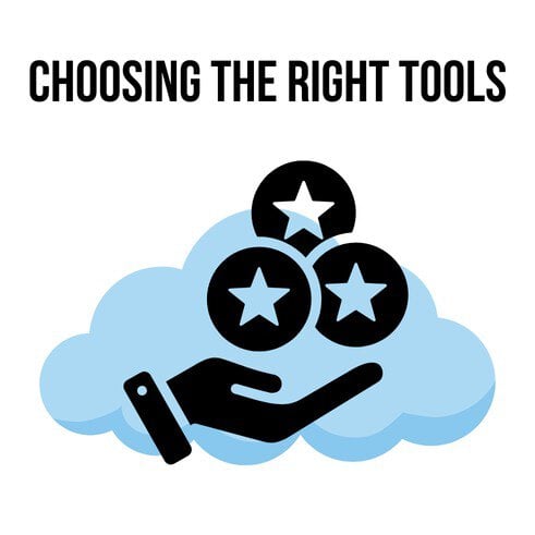 Choosing the right tools illustration