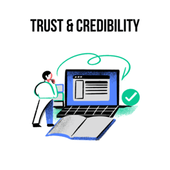 Trust and credibility illustration