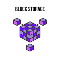 block storage illustration block storage illustration