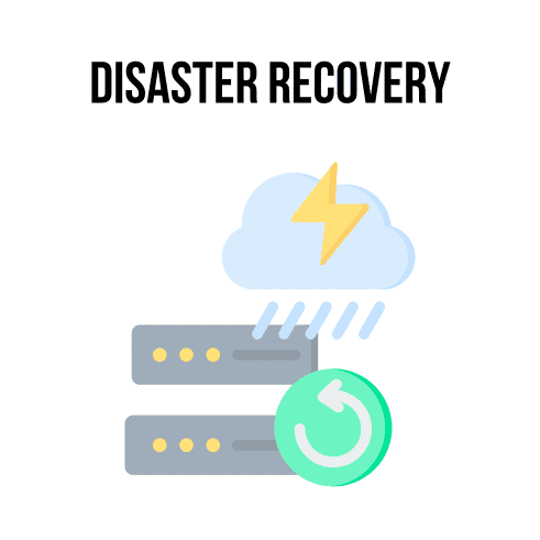 Disaster recovery illustration