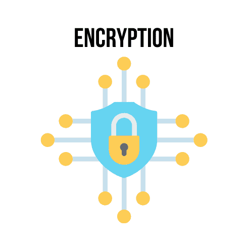 Encryption illustration Encryption illustration