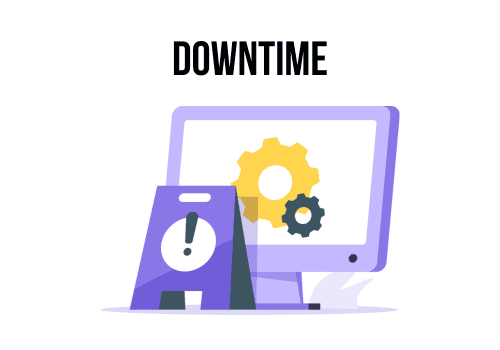 downtime illustration