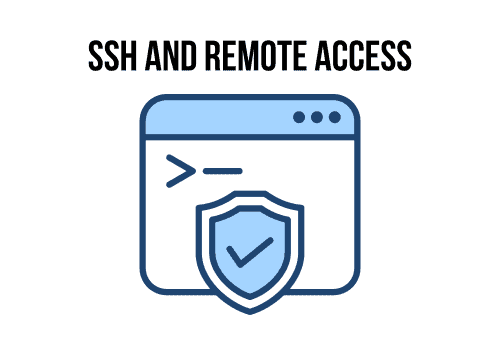ssh and remote access illustration ssh and remote access illustration