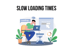 slow loading times illustration