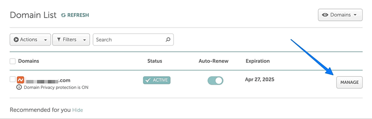 Screenshot on how to change nameservers with Namecheap Screenshot on how to change nameservers with Namecheap
