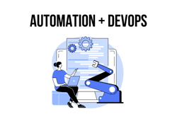 automation and devops illustration