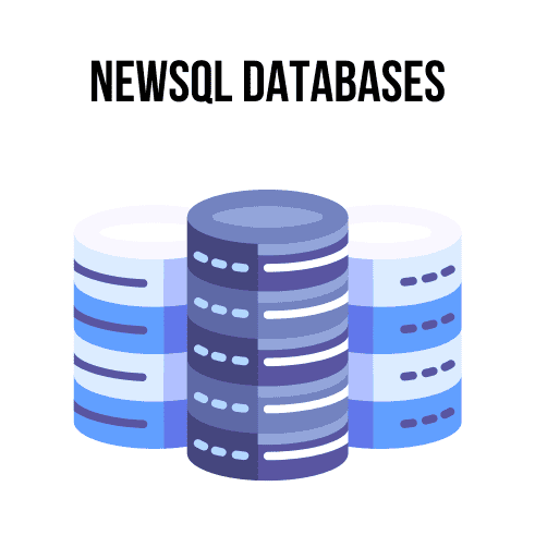 NewSQL database illustration NewSQL database illustration