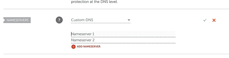 Screenshot on how to change nameservers with Namecheap Screenshot on how to change nameservers with Namecheap