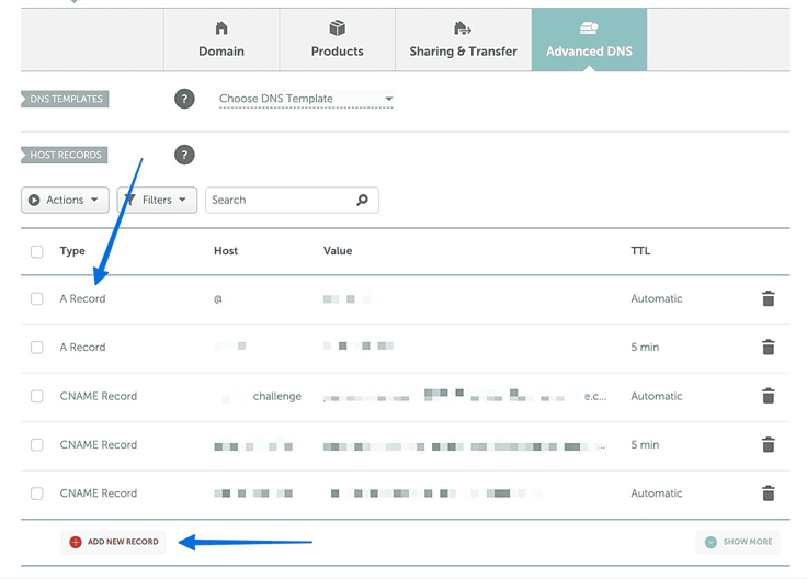 Screenshot on how to change nameservers with Namecheap Screenshot on how to change nameservers with Namecheap