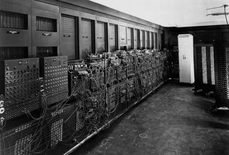 Historical photograph of the ENIAC Historical photograph of the ENIAC