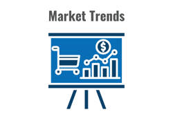 Market trend illustration Market trend illustration